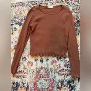 Altar's State brown long sleeve